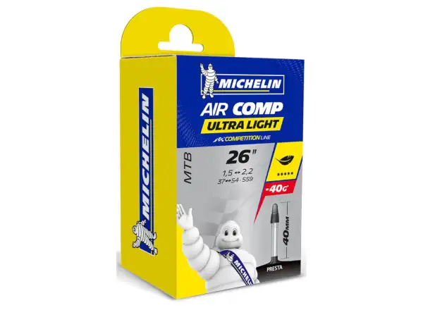 Michelin Air Comp Ultralight 26x1,50-2,20" MTB duše gal. ventil 40 mm