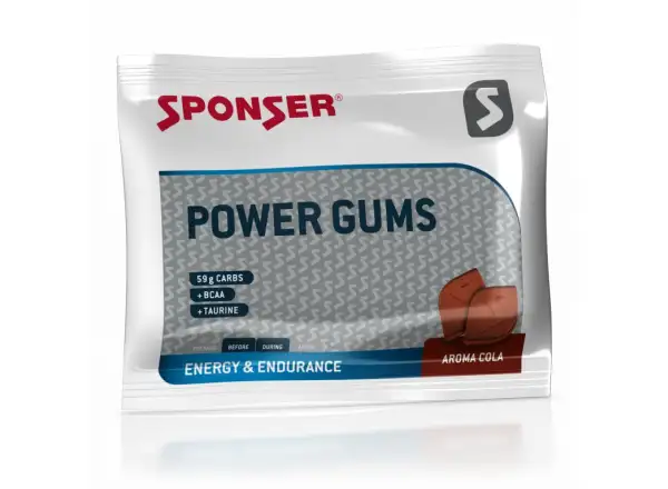 Sponser Power Gums energy gumídci Cola 10 ks 75 g