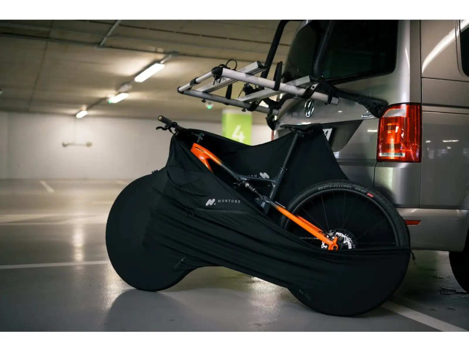 Montone bike mRoof ochrana kola pro převoz na střešním nosiči