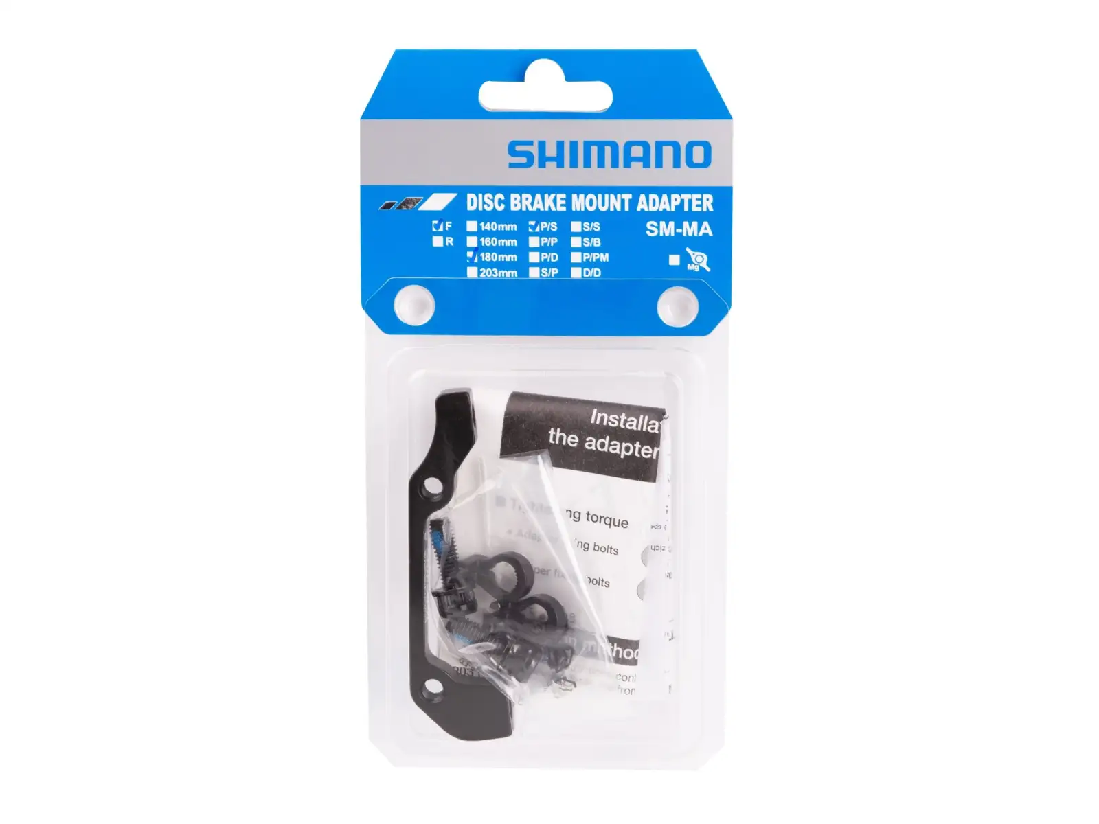 Shimano adaptér z PM na IS zadní 160 mm