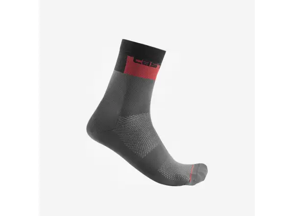 Castelli Blocco 15 ponožky Dark Grey