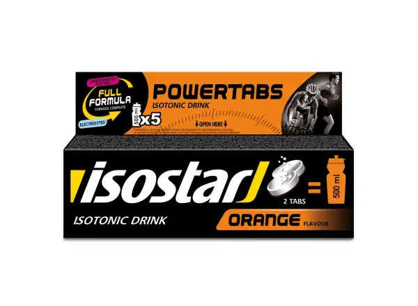 Isostar Powertabs šumivé tablety 120 g pomeranč