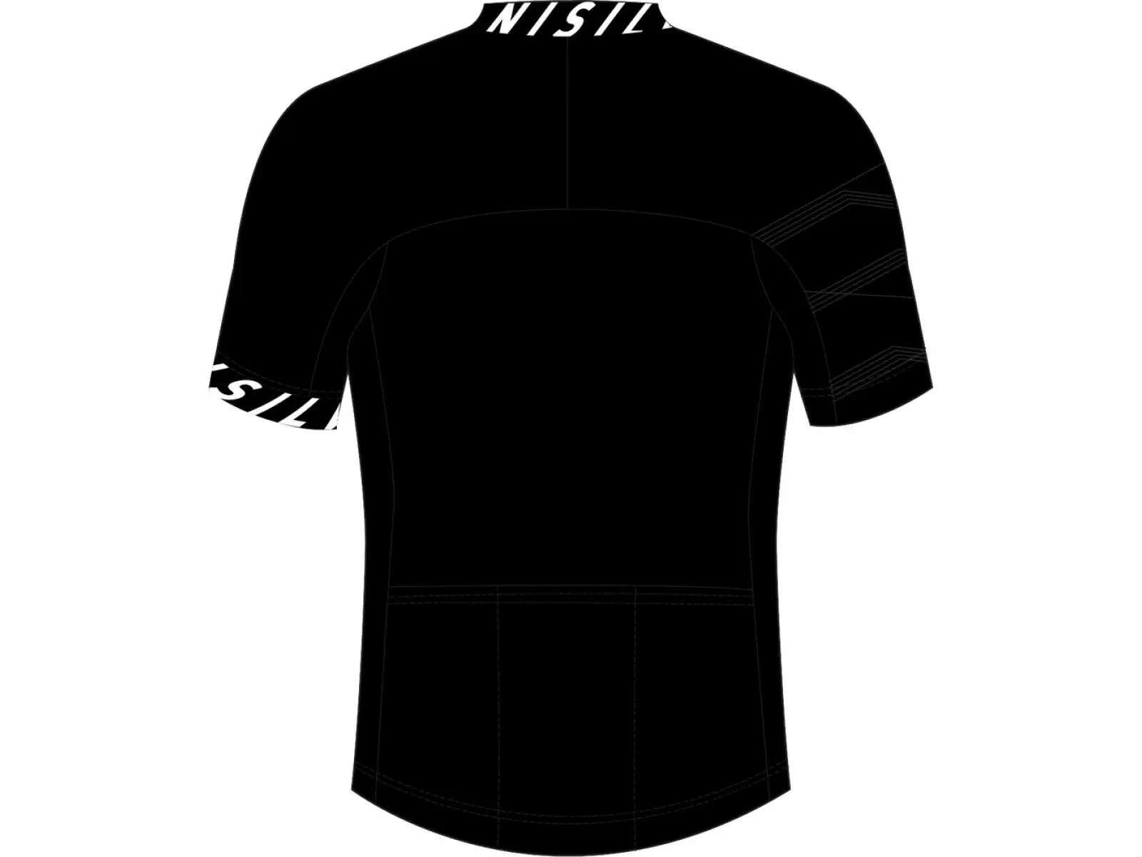 Silvini Stelvio pánský dres krátký rukáv black/white