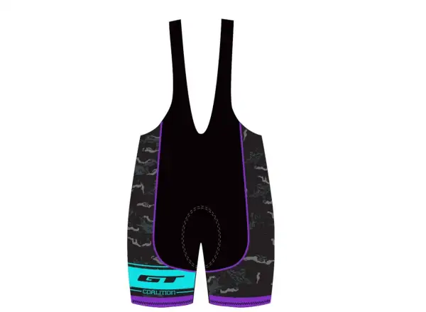 GT Race kraťasy dámské s laclem purple/blue 2016