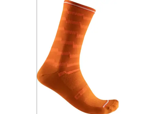 Castelli Unlimited 18 ponožky Orange Rust