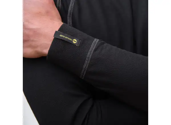 Sensor Double Face pánské triko dlouhý rukáv černá