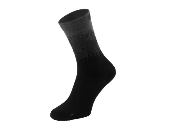 R2 Steep ponožky černá/šedivá