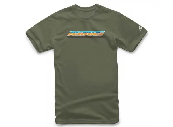Alpinestars Chromium tričko krátký rukáv Military