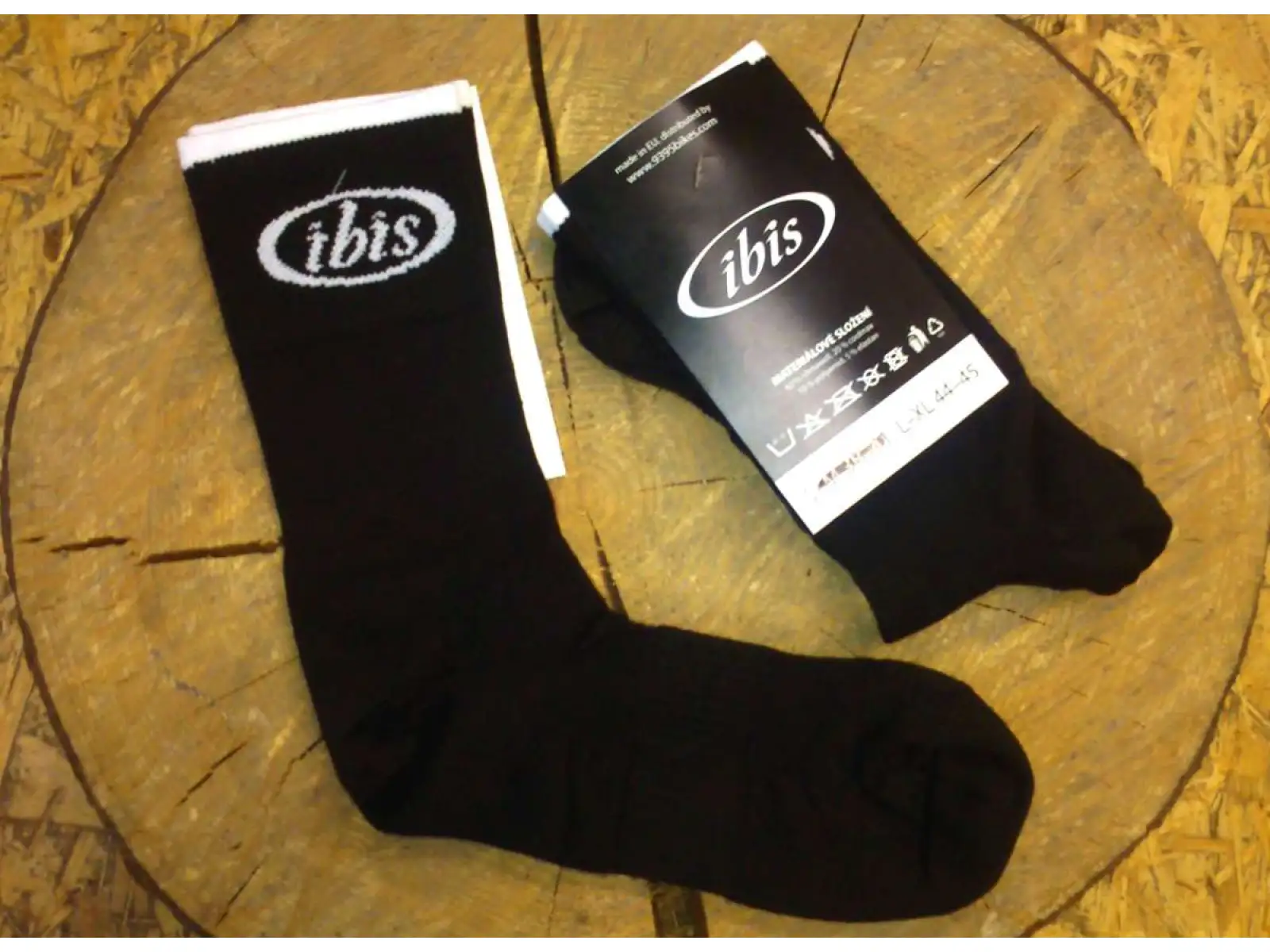 Ibis ponožky logo černá