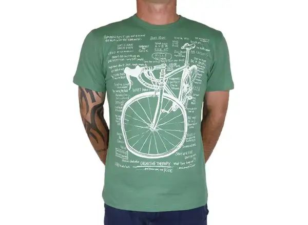 Cycology Cognitive Therapy pánské tričko krátký rukáv zelená vel. M