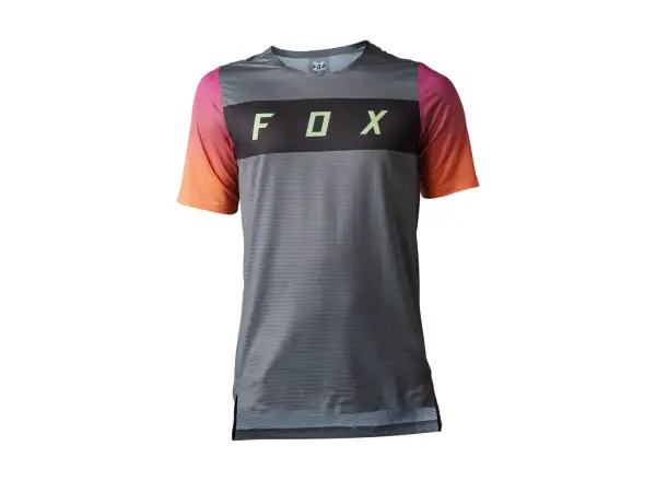 Fox Flexair Arcadia pánský dres krátký rukáv Pewter