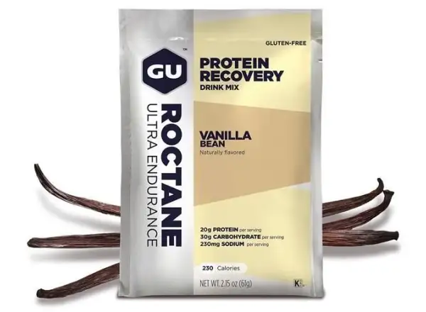 GU Roctane Recovery Drink Mix Vanilla Bean sáček 61 g