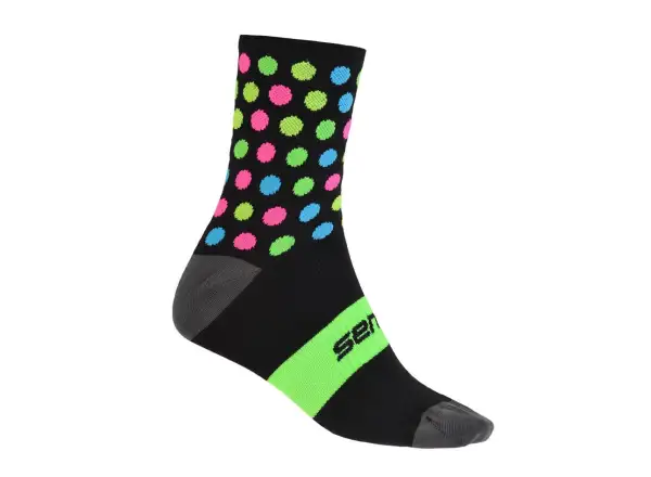 Sensor Dots ponožky černá/multi