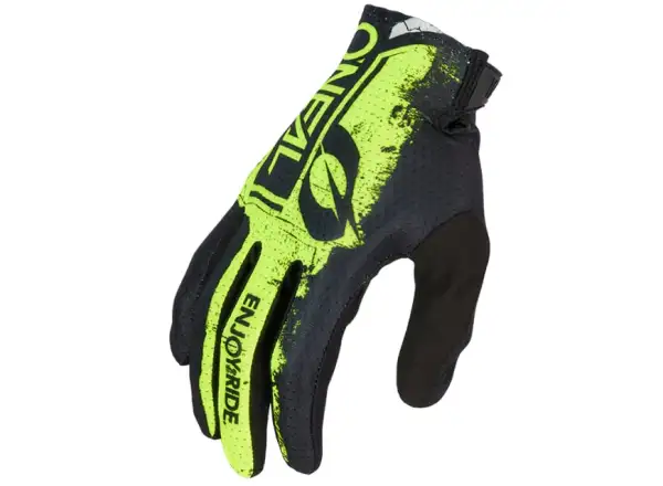 ONeal Matrix Shocker rukavice Black/Neon Yellow