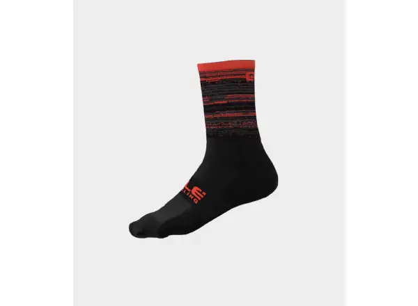 Alé Scanner Socks ponožky Black/Fluo Orange