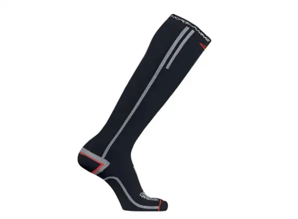 Northwave Compression vysoké ponožky black/red