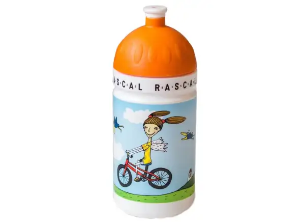 Rascal láhev 0,5 l logo dívka na kole