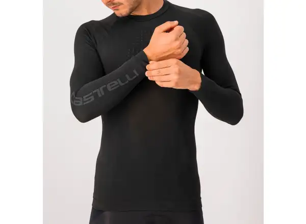 Castelli Core Seamless pánské triko dlouhý rukáv Black