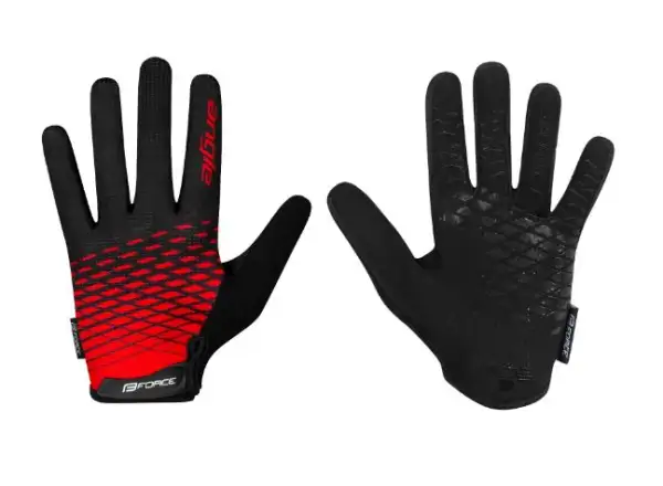 Force Angle MTB rukavice červená/černá
