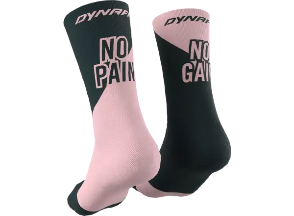 Dynafit No pain No gain sportovní ponožky Pale rose/Blueberry