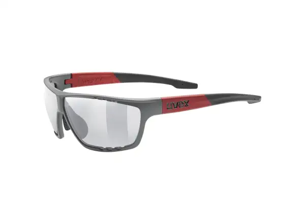 Uvex Sportstyle 706 brýle grey mat/red 2021
