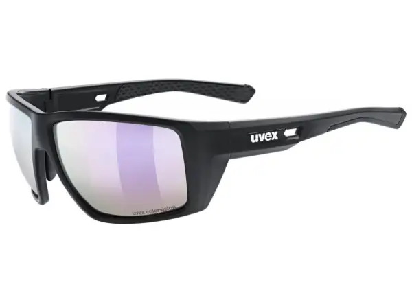 Uvex MTN Venture ColorVision brýle Black Matt/Mirror Lavender Pink