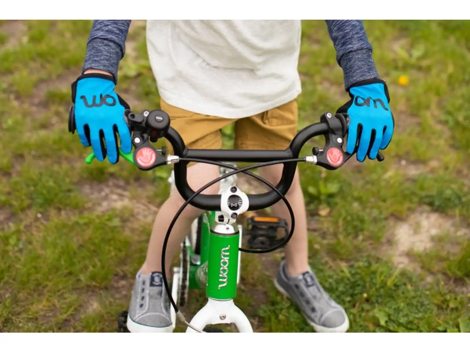 Woom 5 dětské rukavice green