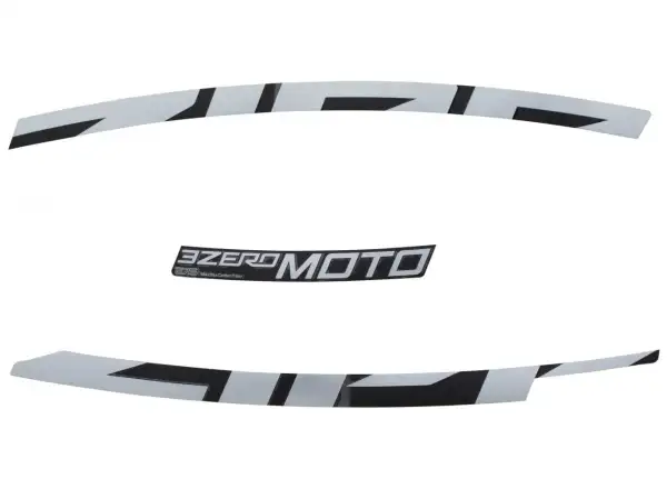 Zipp 3Zero Moto Decal Kit Silver pro jeden ráfek