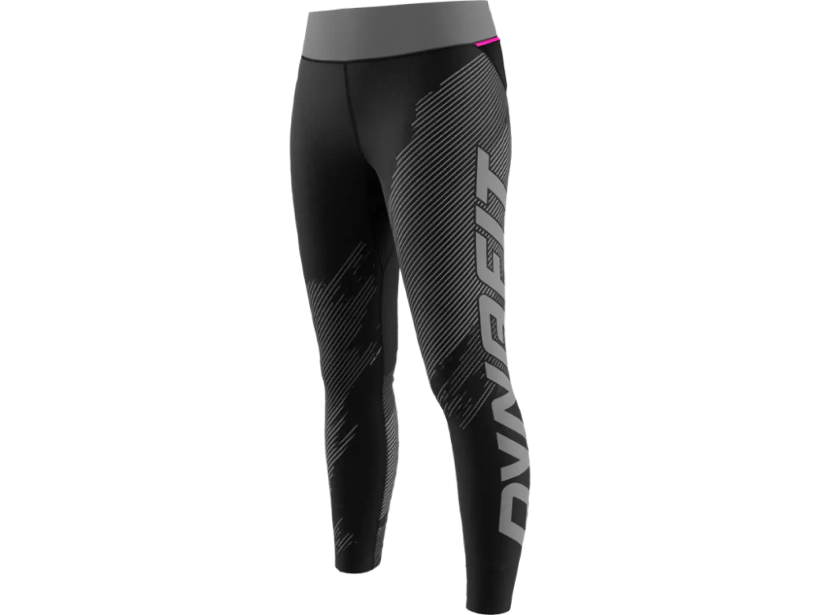 Dynafit Ultra Graphic lon tights dámské strečové kalhoty blackout