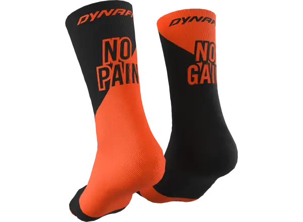Dynafit No pain No gain sportovní ponožky Shocking Orange
