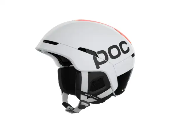 POC Obex BC MIPS lyžařská přilba Hydrogen White/Fluorescent Orange