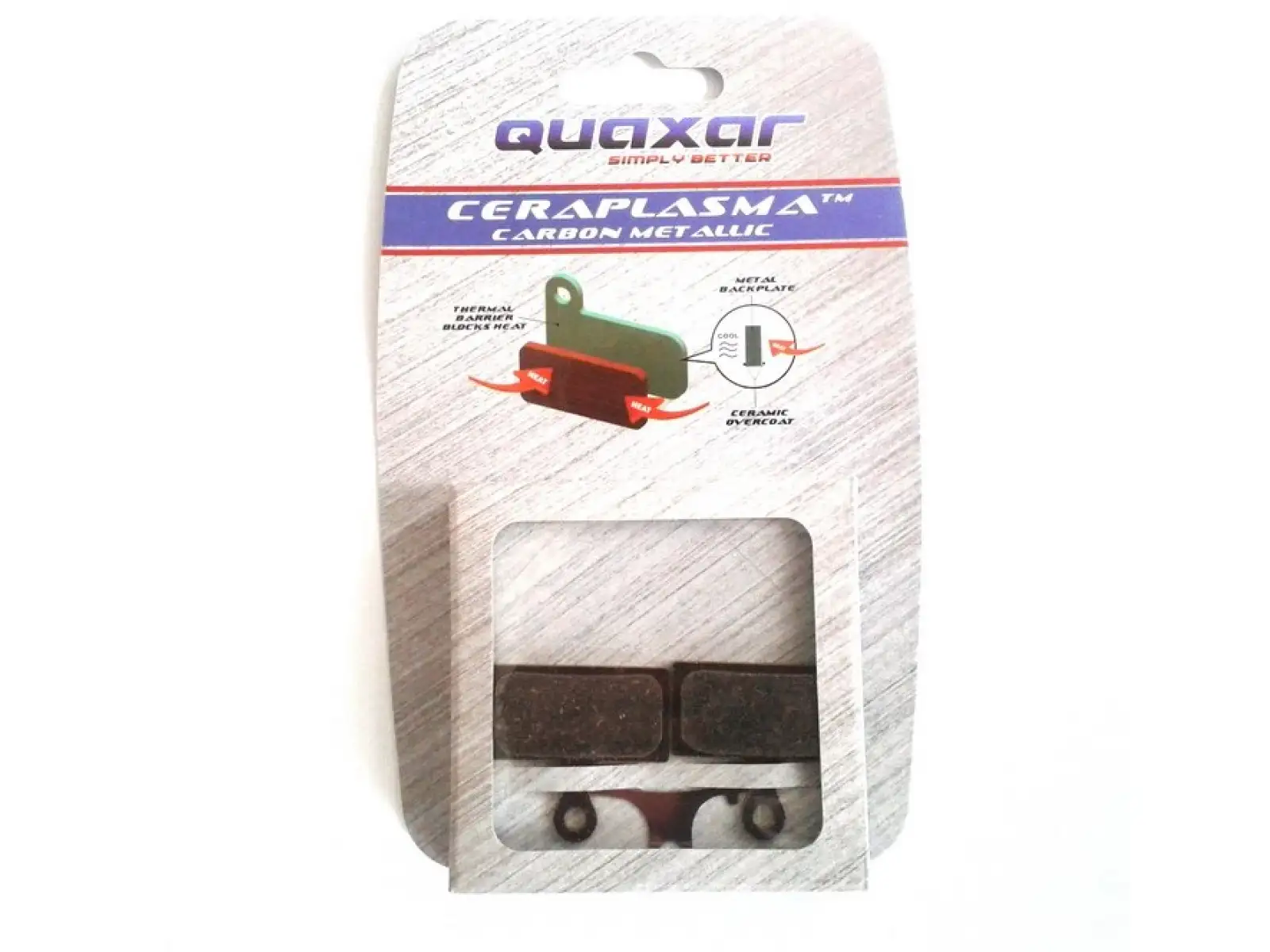 Quaxar Shimano XTR, XT 8000, SLX, DEORE brzdové destičky metalické