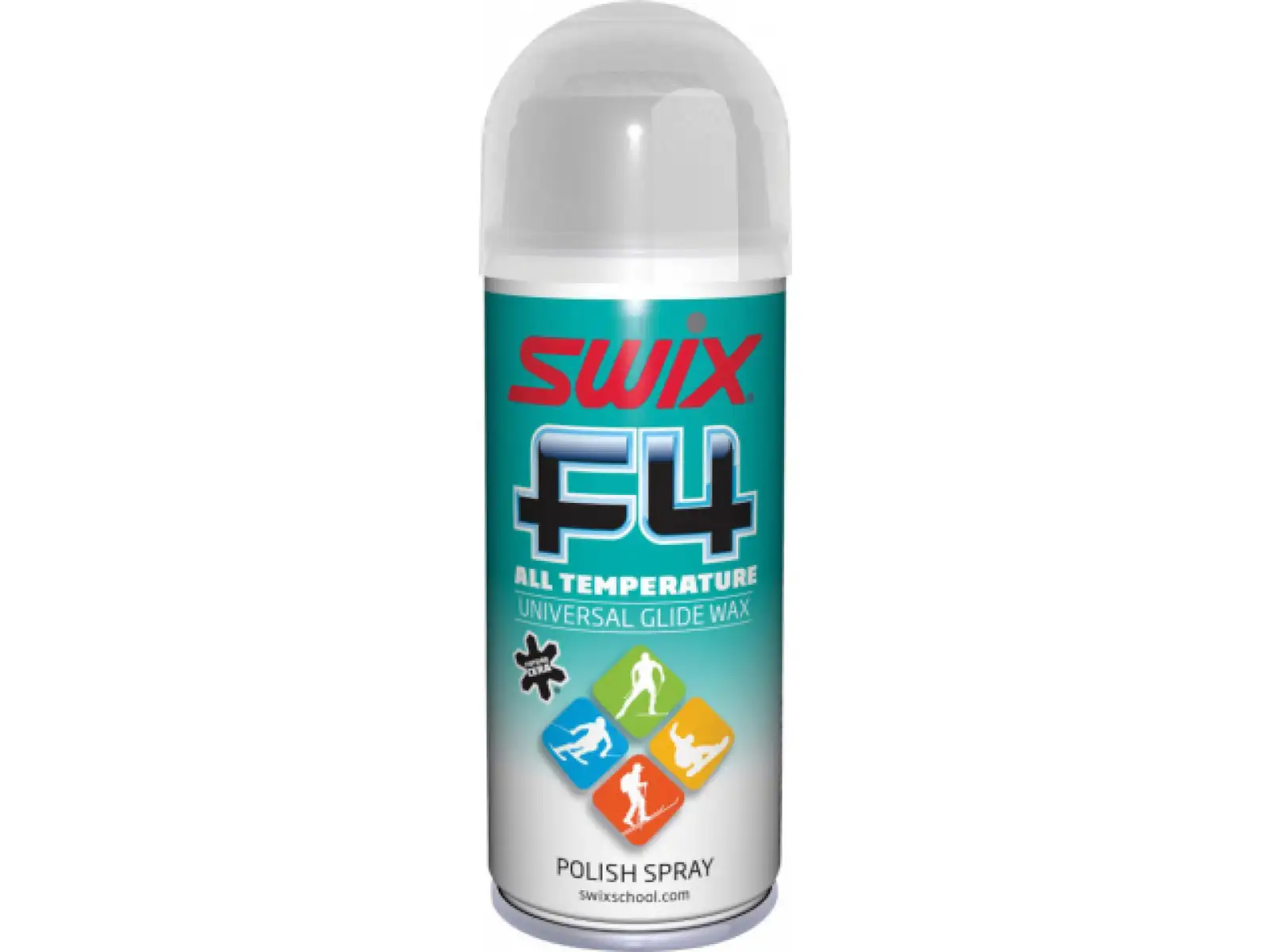 Swix F4-150C univerzální skluzný vosk spray 150 ml