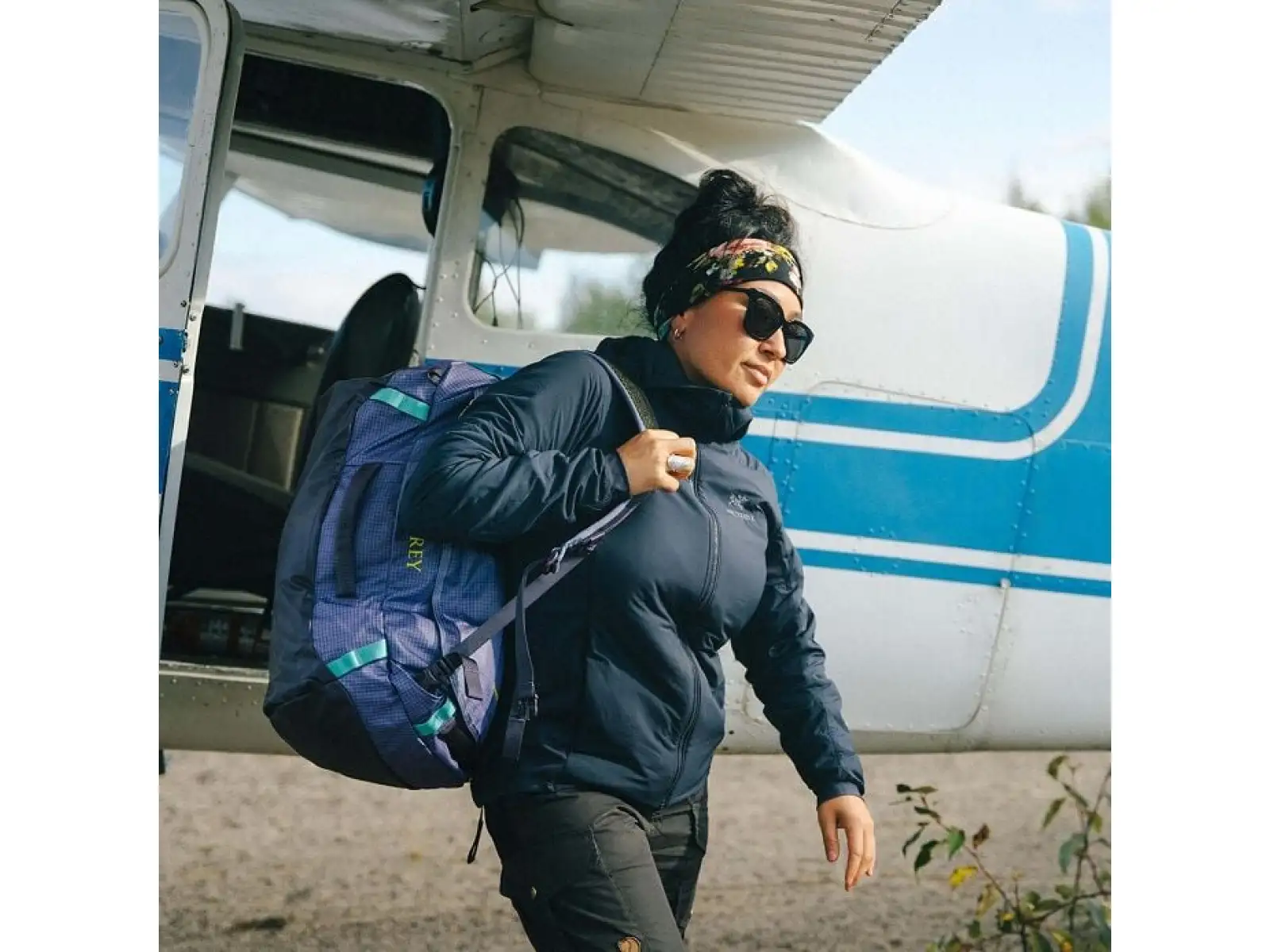 Osprey Transporter Duffel 40 cestovní taška Pine Leaf