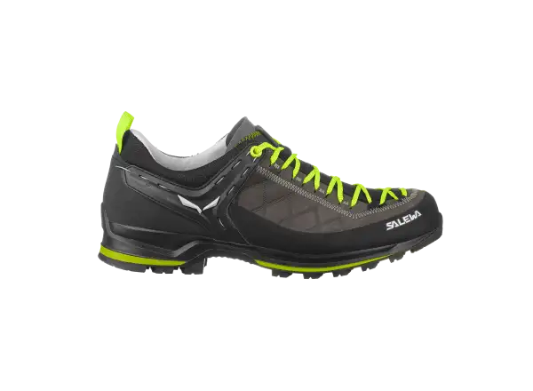 Salewa Mountain Trainer 2 Leather pánské boty Smoked/Fluo Green
