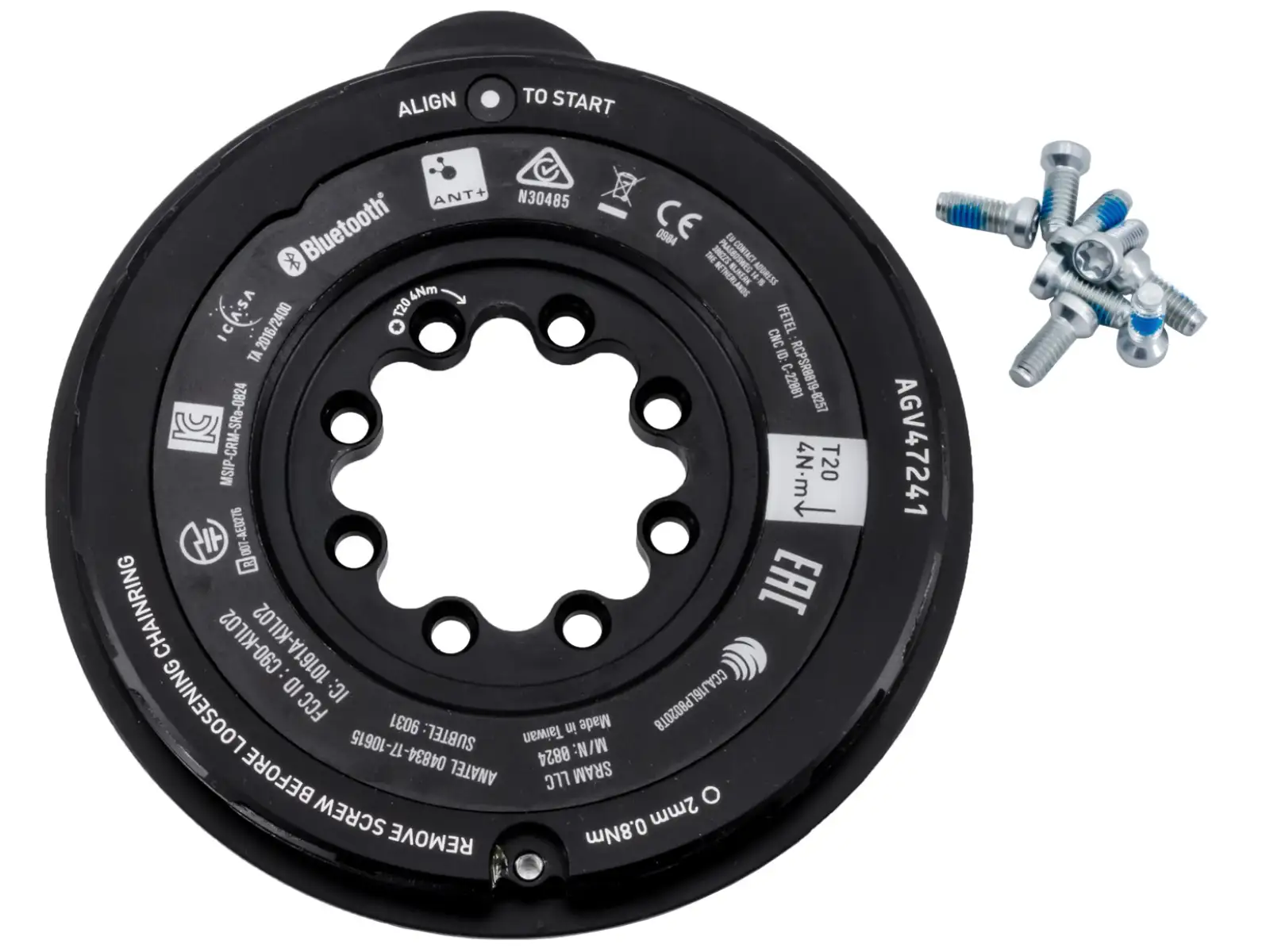 Sram XX SL AXS D1 Threaded Mount Spider převodníku s měřičem výkonu