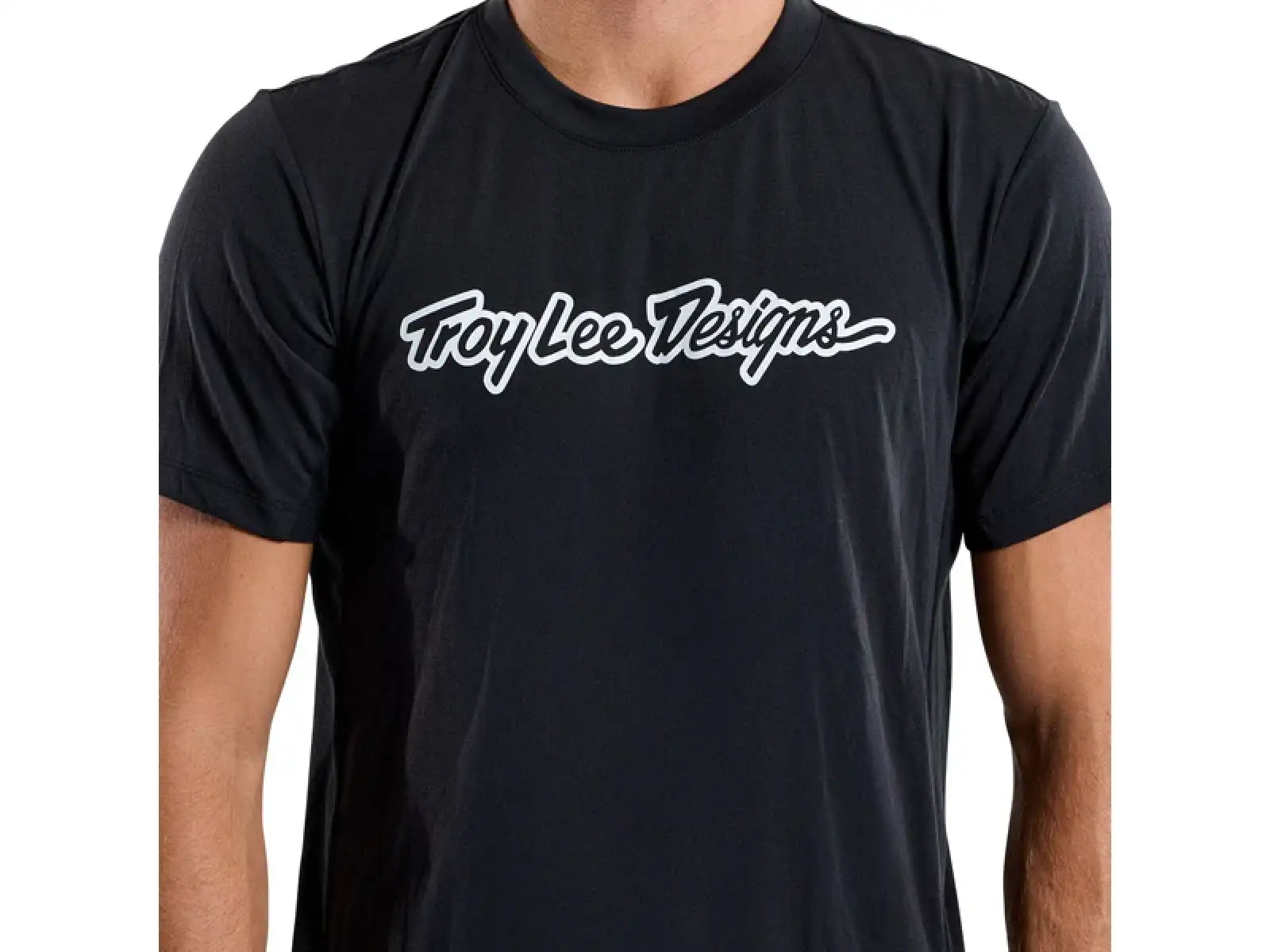 Troy Lee Designs Skyline Ride Tee pánský dres krátký rukáv Signature Black