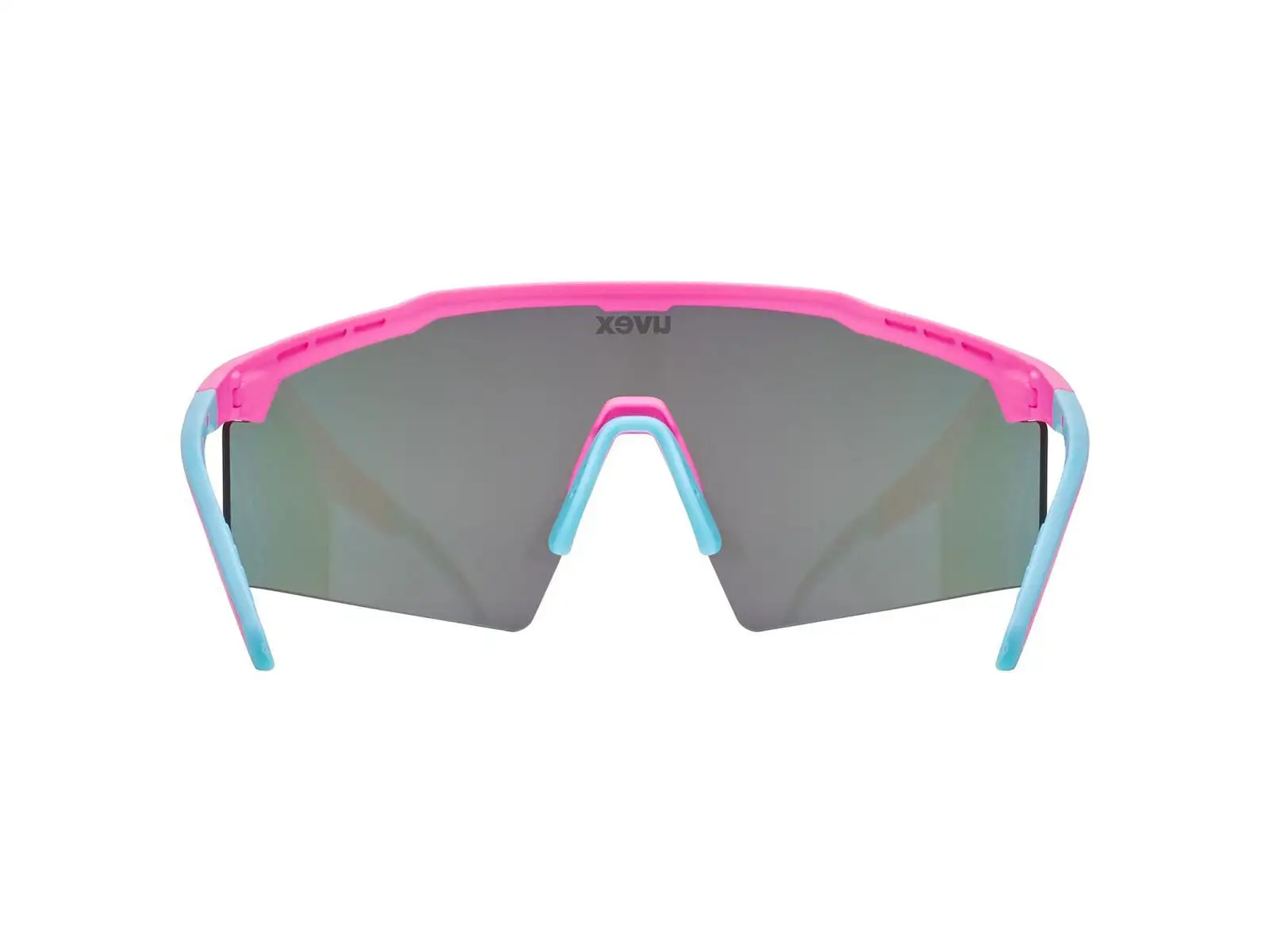 Uvex Flowline sluneční brýle Pink Matt/Mirror Blue
