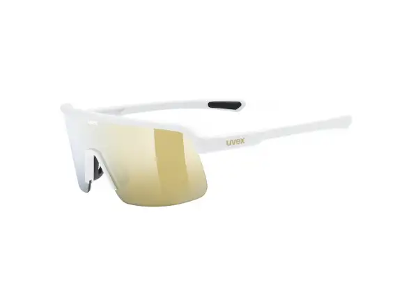 Uvex sluneční brýle White Matt/Mirror Gold