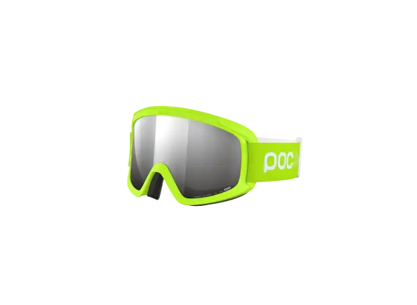POC POCito Opsin dětské lyžařské brýle Fluorescent Yellow/Green/Partly Sunny Silver