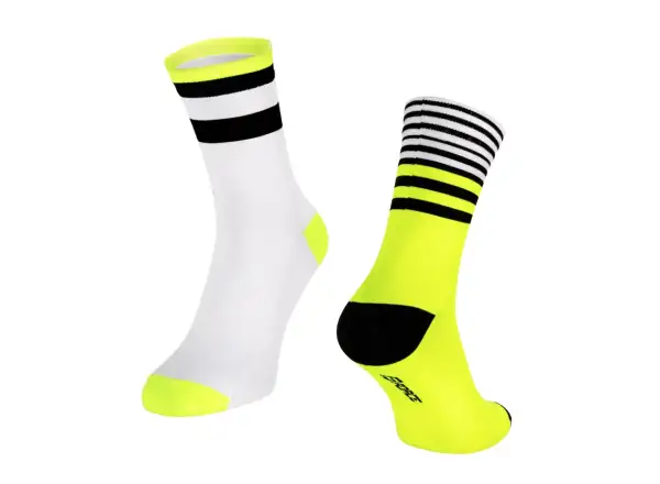 Force Ziggy cyklistické ponožky fluo