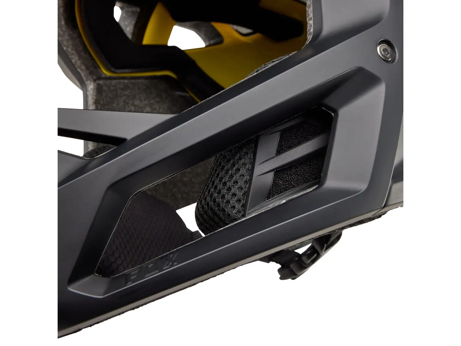Fox Yth Proframe Matte Ce dětská cyklistická přilba Matte Black