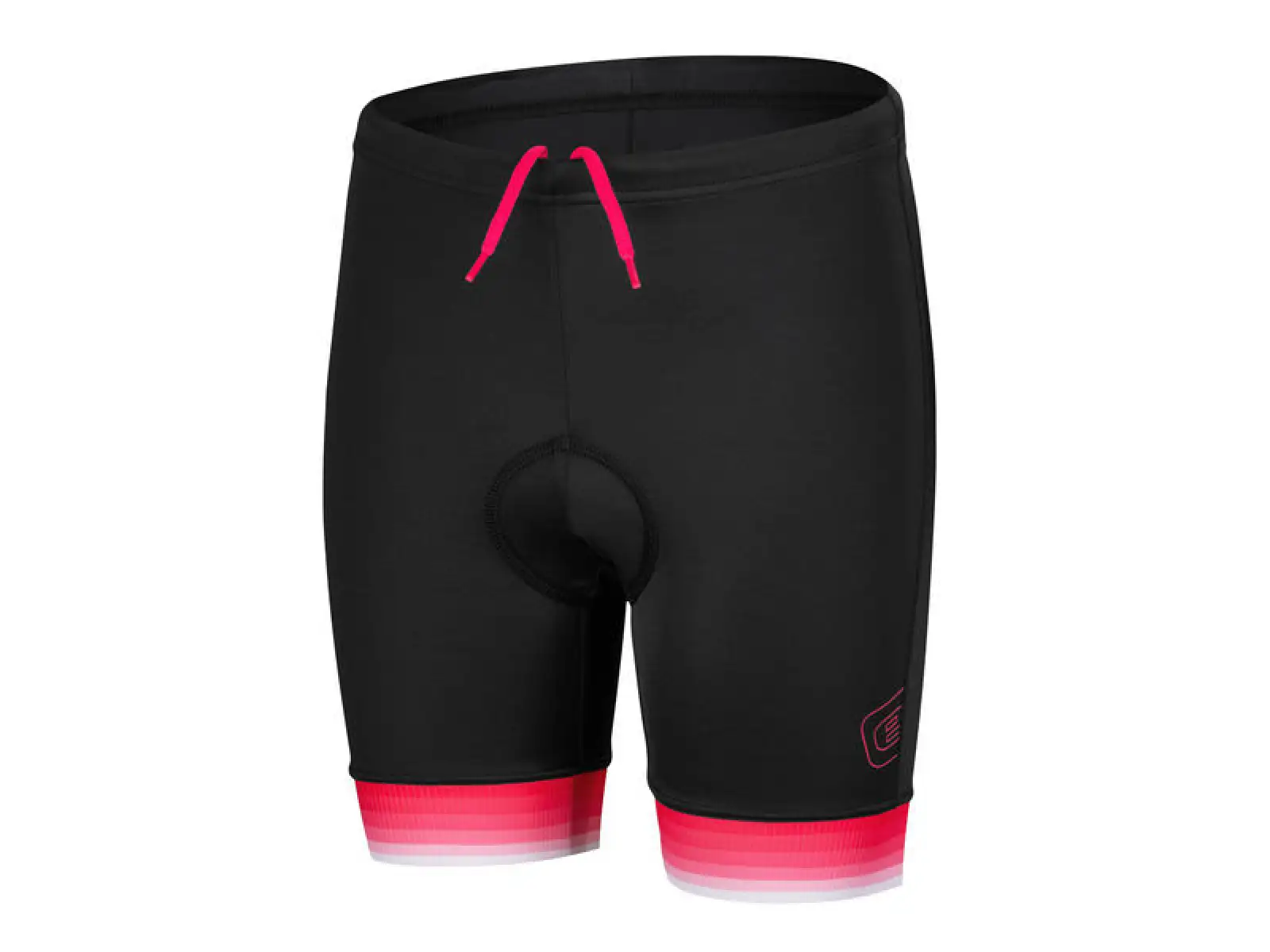 Etape Junior 2.0 dětské kraťasy s vložkou černá/růžová