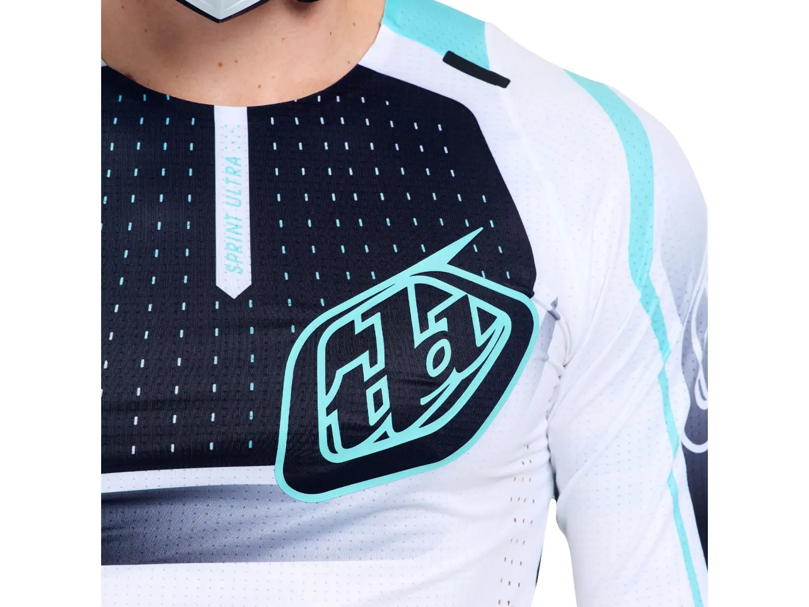 Troy Lee Designs Sprint Ultra pánský dres dlouhý rukáv Proton White