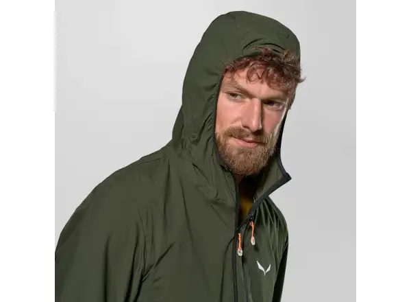 Salewa Pedroc Wind Light pánská mikina Dark Olive