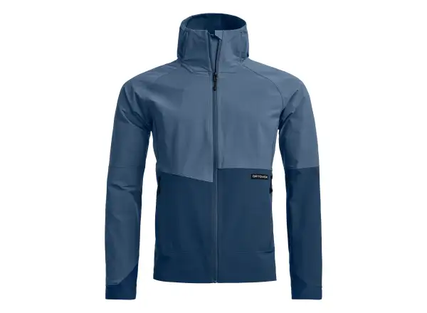 Ortovox Venet Softshell Hooded Jacket pánská softshellová bunda s kapucí Light Nunatak