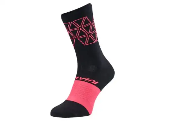 Silvini Bardiga ponožky black/red