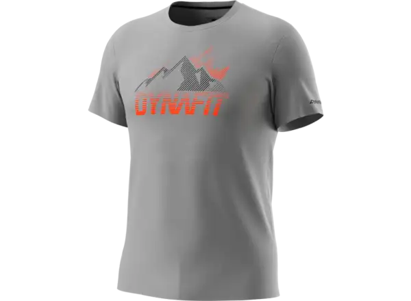 Dynafit Transalper Graphic pánské tričko krátký rukáv alloy