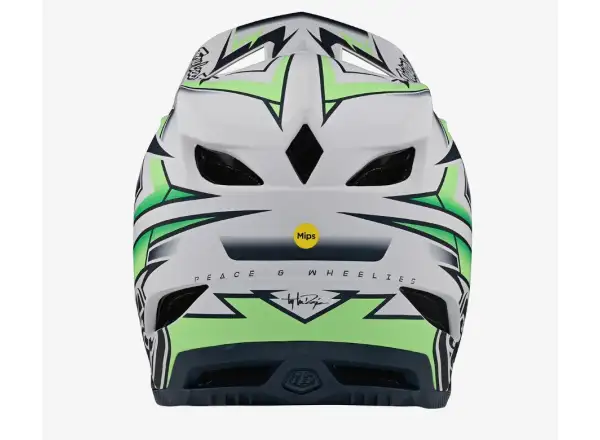 Troy Lee Designs D4 Composite Mips Volt přilba White