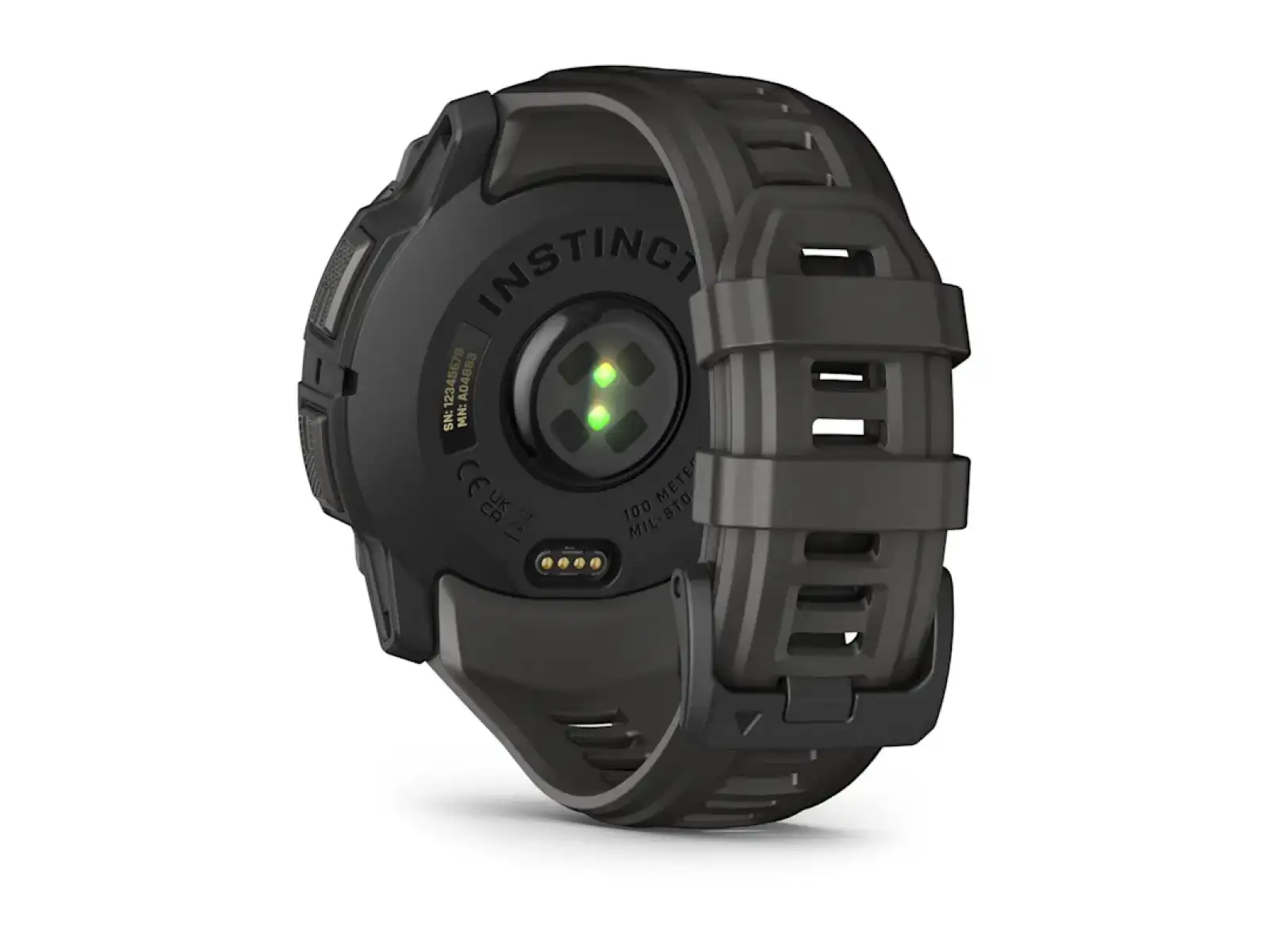 Garmin Instinct 3 Amoled 50 mm chytré hodinky Black/Charcoal pásek